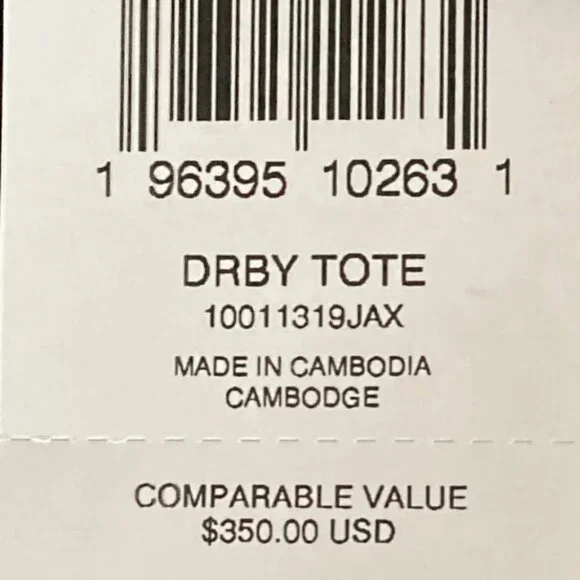 Coach Derby Tote - Picture 9 of 9